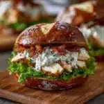 Chopped Chicken Bacon Ranch Sandwich Recipe