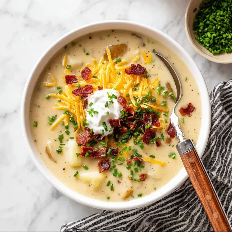 Loaded Baked Potato Soup Recipe