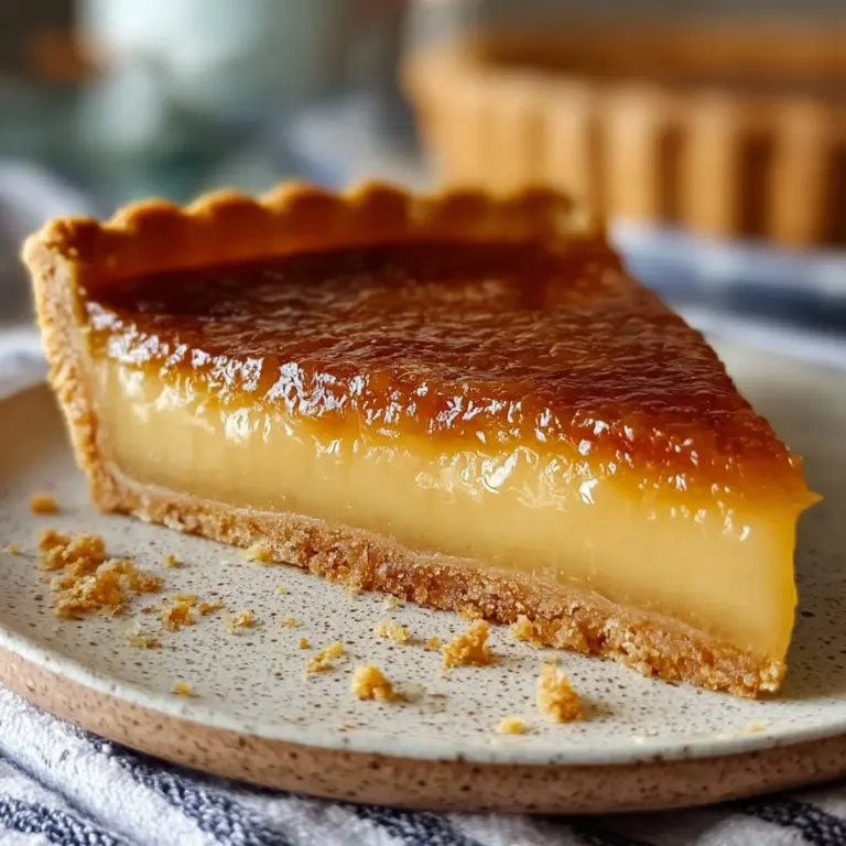 Salted Honey Pie Recipe