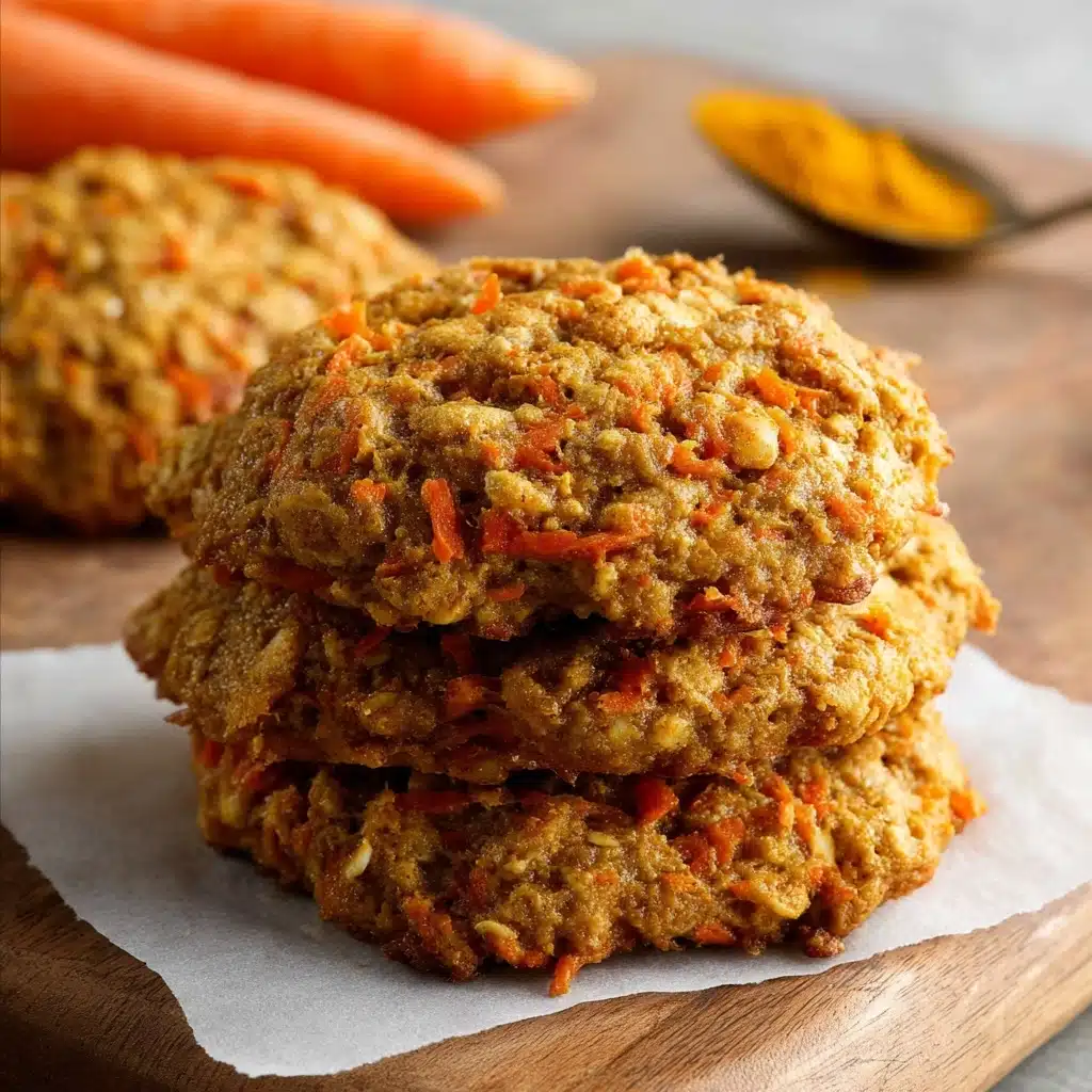 Healthy Carrot Cake Oatmeal Cookies Recipe - Recipe Image