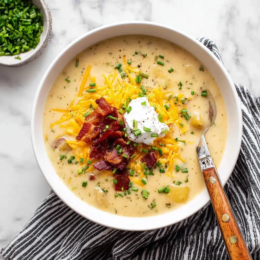 Loaded Baked Potato Soup Recipe - Recipe Image