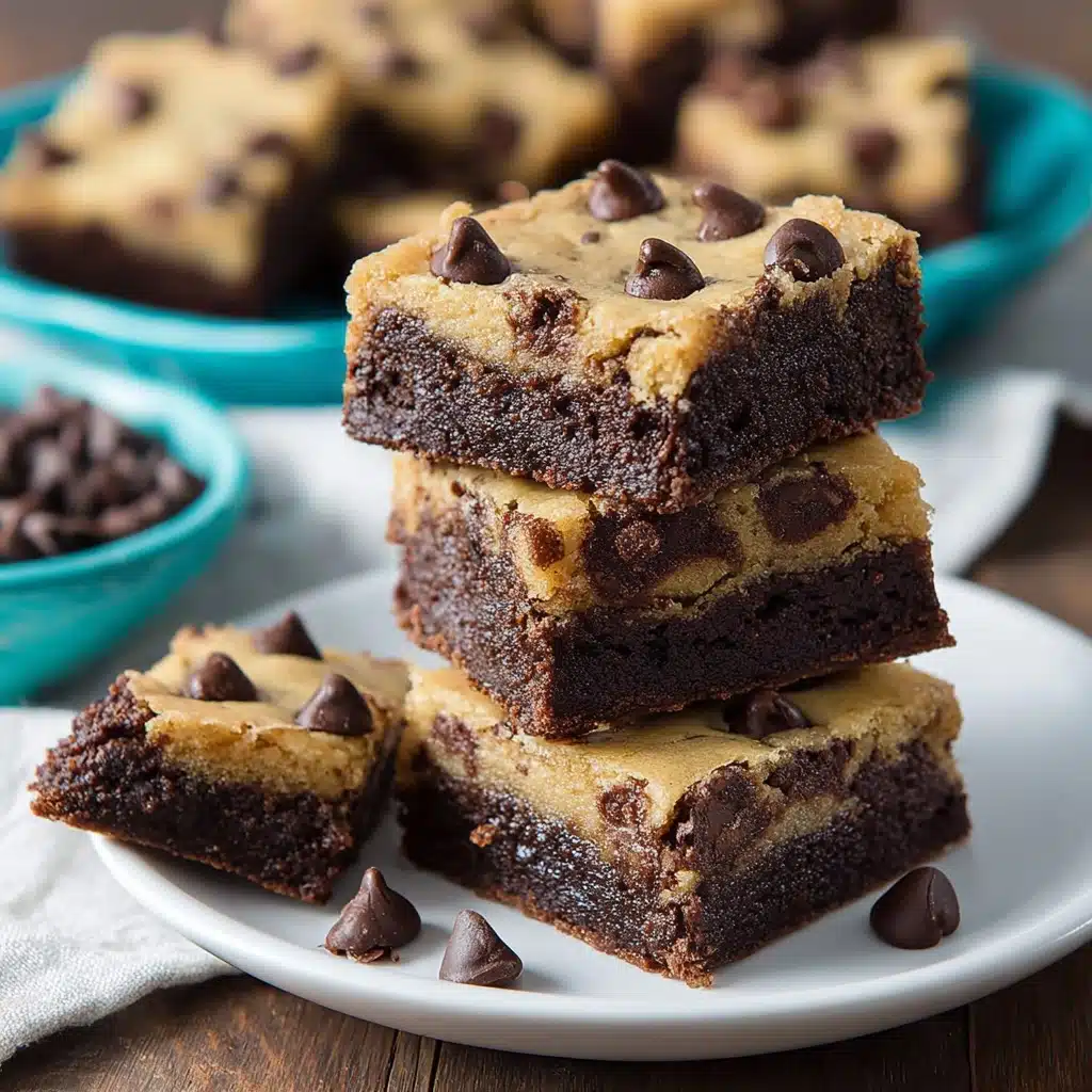 Chocolate Chip Cookie Brownies Recipe - Recipe Image