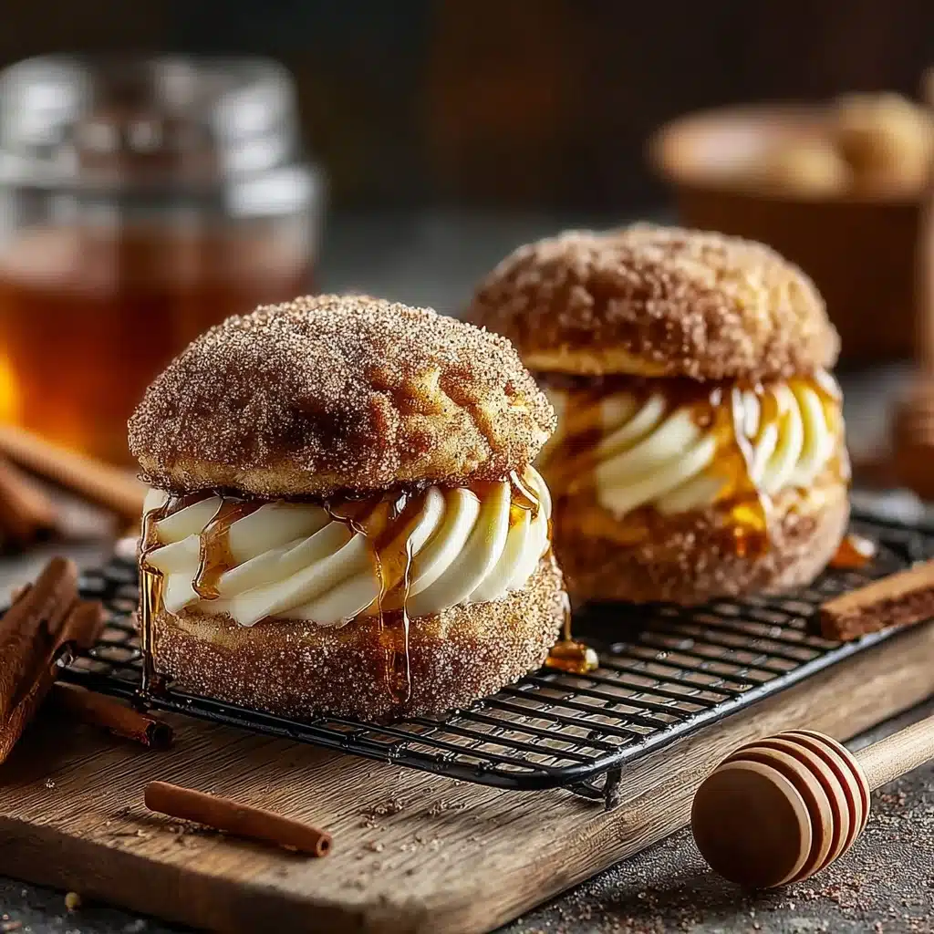 Apple Cider Whoopie Pie Cookies with Caramel Recipe - Recipe Image