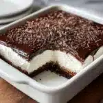 Decadent and Easy No-Bake Chocolate Coconut Cake Recipe