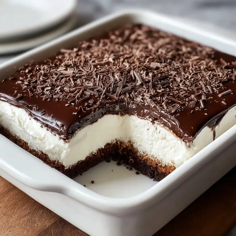 Decadent and Easy No-Bake Chocolate Coconut Cake Recipe