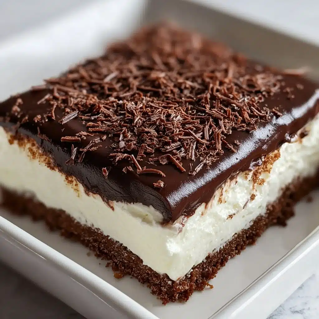 Decadent and Easy No-Bake Chocolate Coconut Cake Recipe - Recipe Image