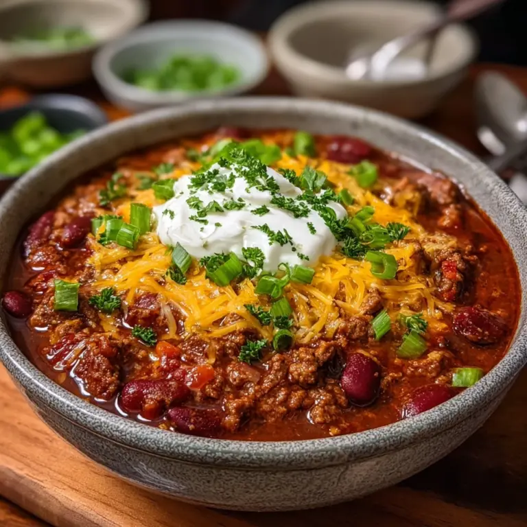 Best Ground Beef Stovetop Chili Recipe