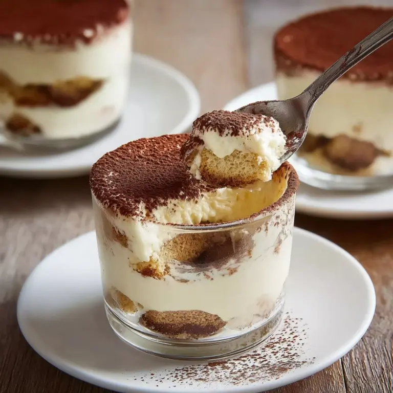 Coffee Tiramisu Cups Recipe