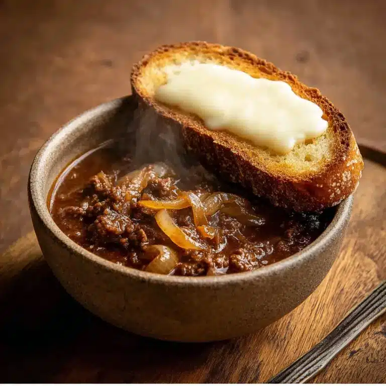 French Onion Beef Short Rib Soup Recipe