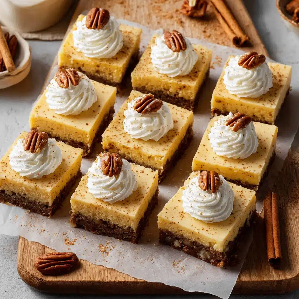 Pumpkin Cheesecake Bars Recipe - Recipe Image