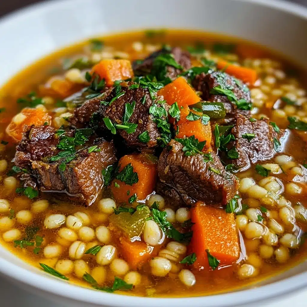 Cozy Beef and Barley Soup Recipe - Recipe Image