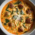 Creamy Italian Meatball Soup Recipe