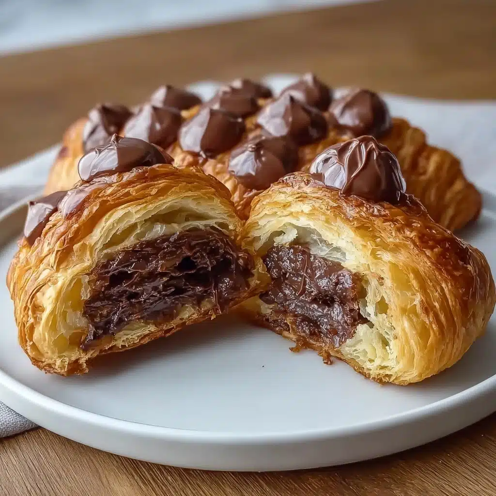 Chocolate Croissant Breakfast Bake that Everyone Loves Recipe - Recipe Image