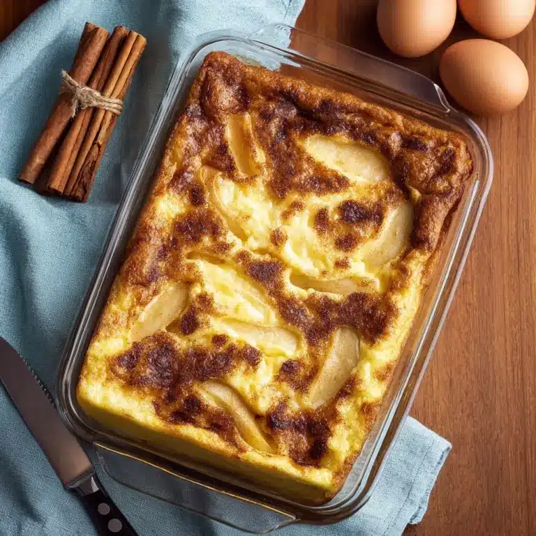 Apple Cinnamon Cottage Cheese Bake Recipe