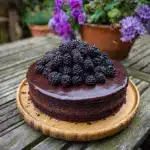 Blackberry Velvet Gothic Cake Recipe