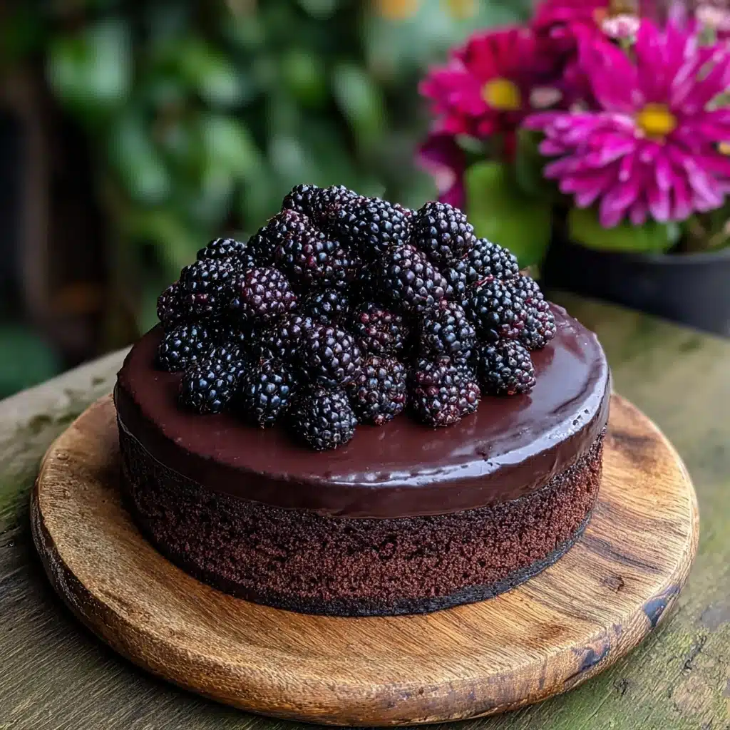 Blackberry Velvet Gothic Cake Recipe - Recipe Image