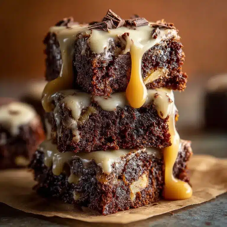 Banana Bread Brownies With Glaze Recipe