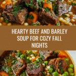 Cozy Beef and Barley Soup Recipe