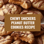Snickers Peanut Butter Cookies Recipe