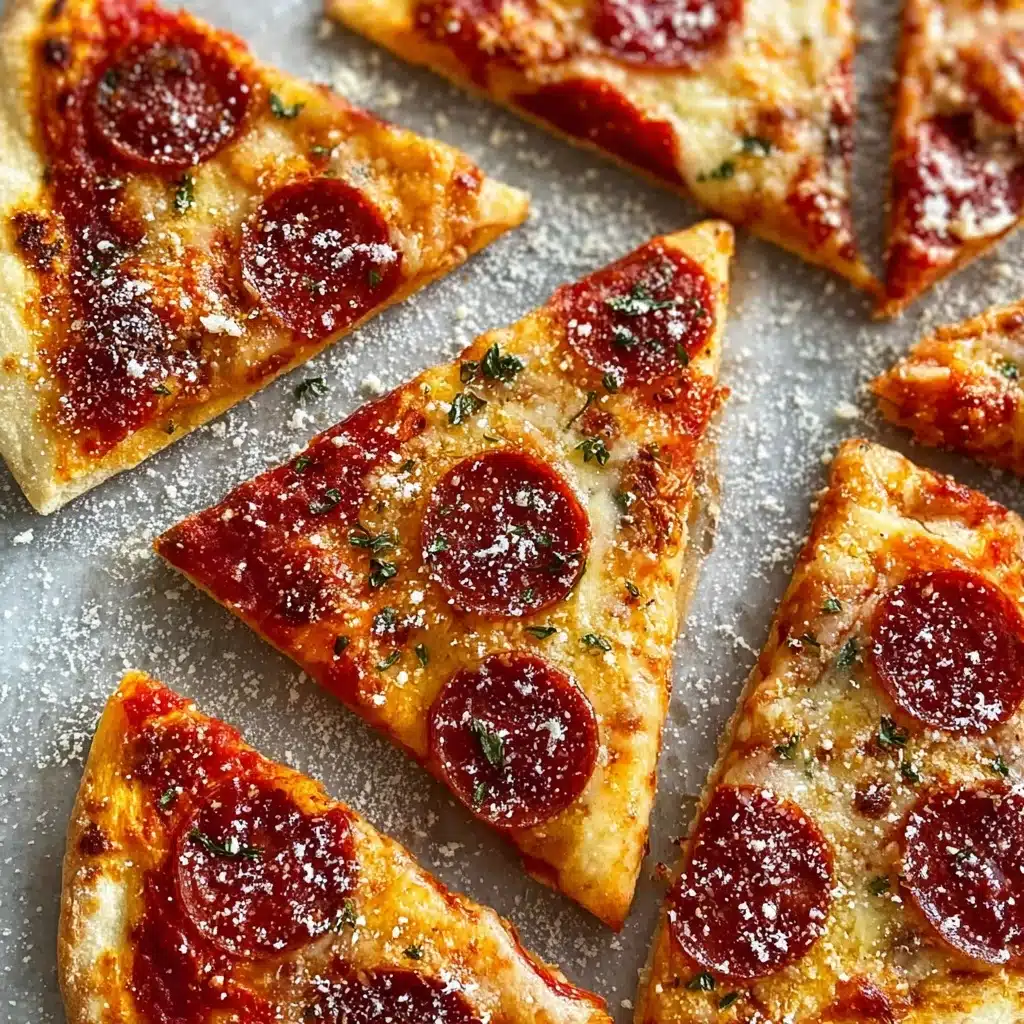 Easy 5 Minute Air Fryer Tortilla Pizza Recipe - Recipe Image