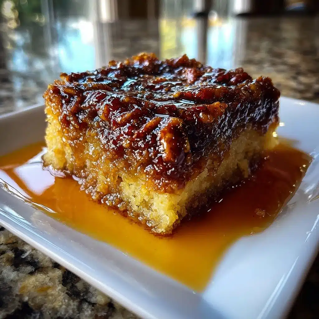 45-Minute Pecan Pie Dump Cake Recipe - Recipe Image