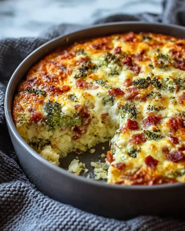 Loaded Cauliflower and Broccoli Casserole Recipe