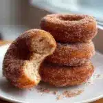 Irresistible Apple Cider Donuts With Cinnamon Sugar Crust Recipe