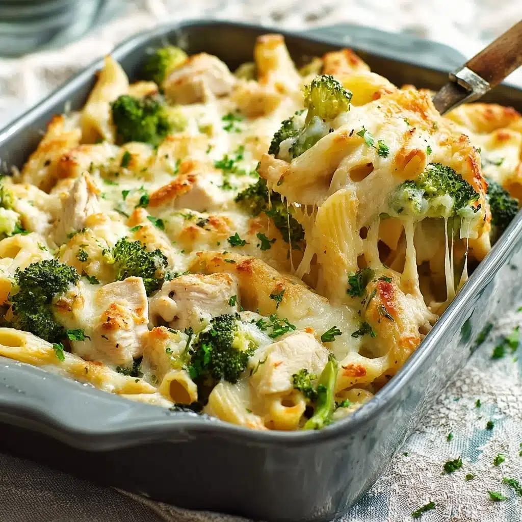 Chicken and Broccoli Alfredo Bake Recipe - Recipe Image