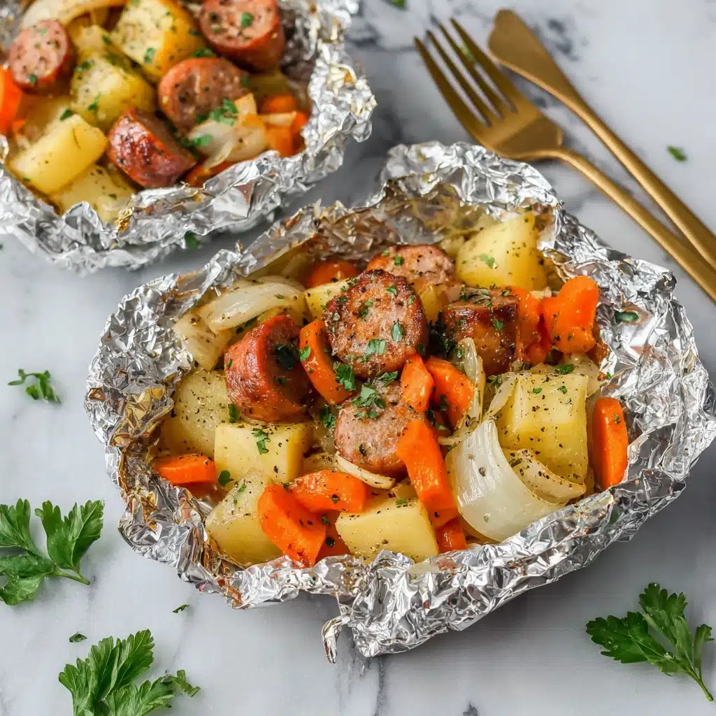 Hobo Foil Packets Meal Recipe - Recipe Image