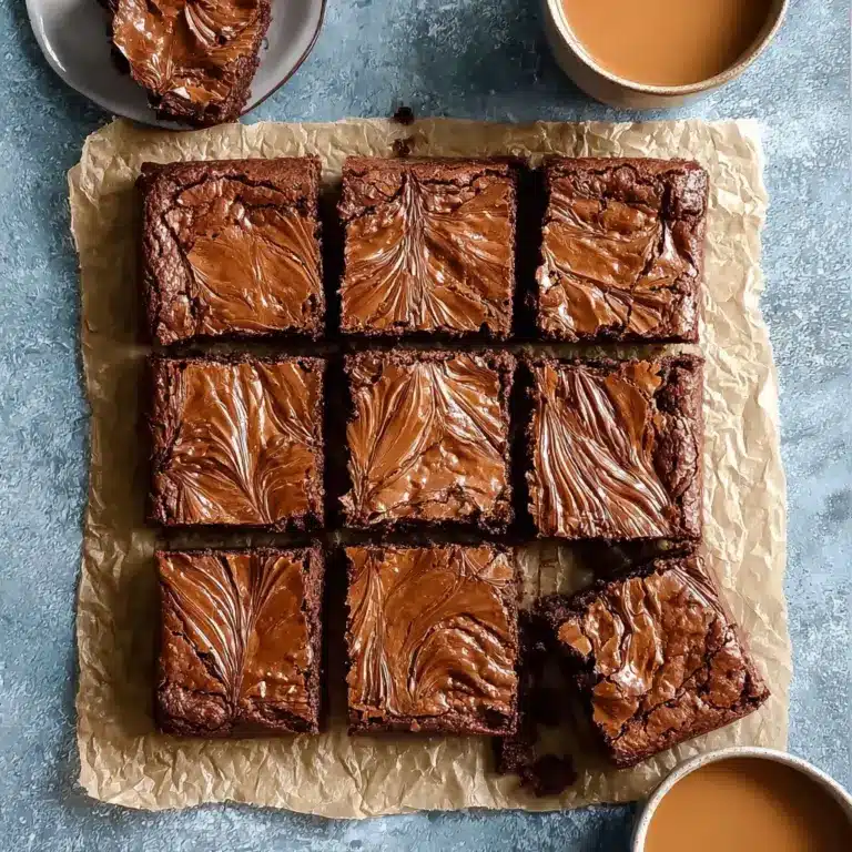 Decadent Nutella Brownies Recipe