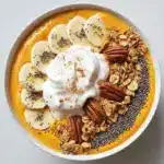 Cozy Pumpkin Pie Smoothie Bowl Creamy Fall Delight Recipe