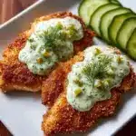 Crispy Dill Pickle Parmesan Chicken Recipe