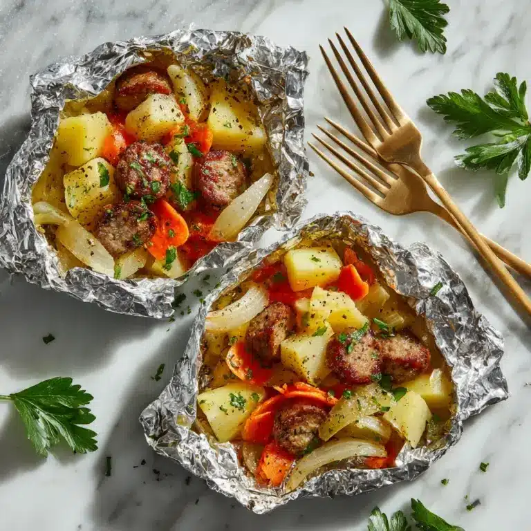 Hobo Foil Packets Meal Recipe