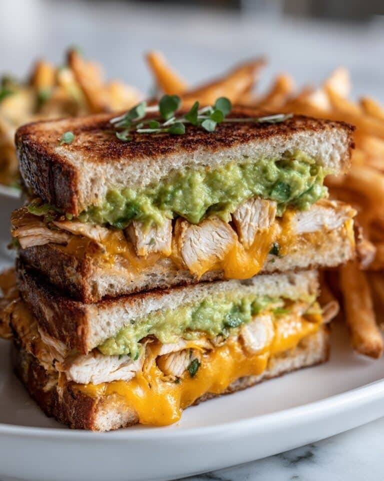 Chicken Avocado Melt Sandwich Recipe