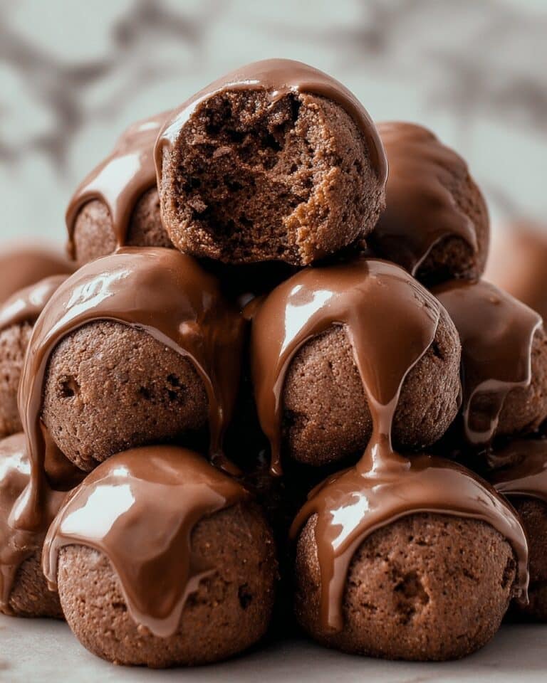 No-Bake Cottage Cheese Brownie Batter Protein Bites Recipe