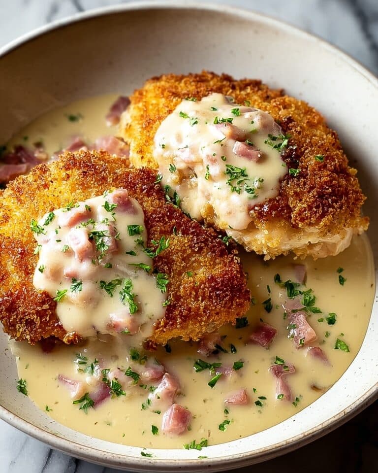 Deliciously Creamy Chicken Cordon Bleu Recipe