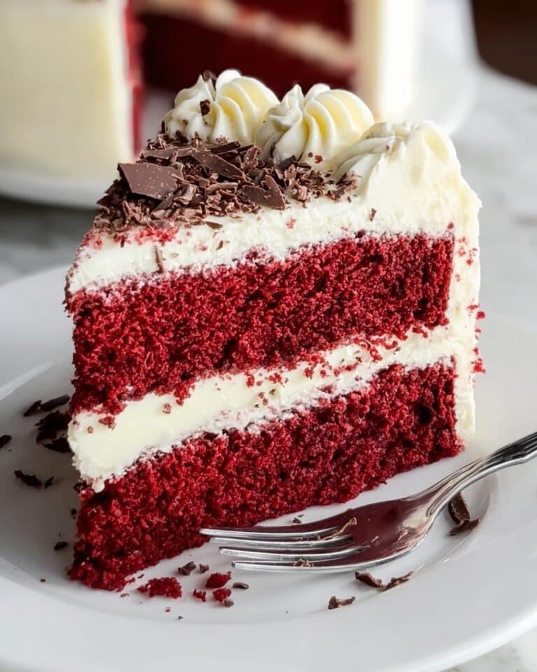 Show-Stopping and Indulgent Red Velvet Cheesecake to Impress Recipe
