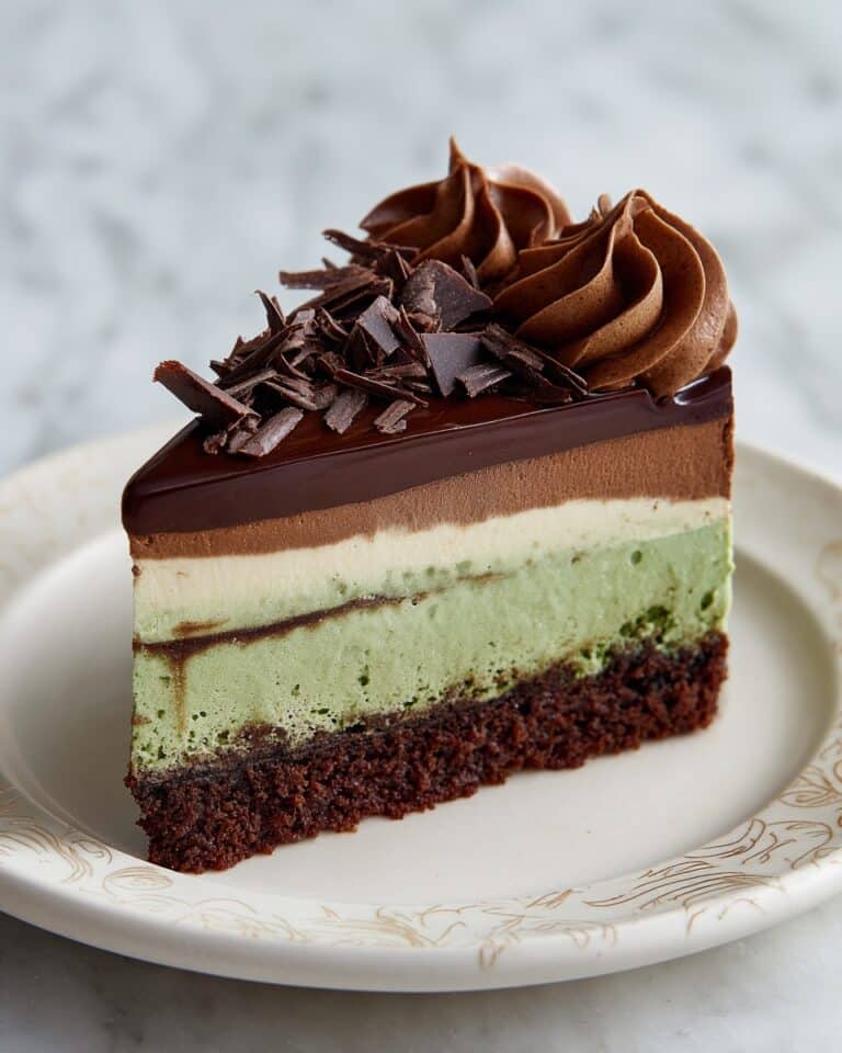 Mint Cheesecake Cake Recipe