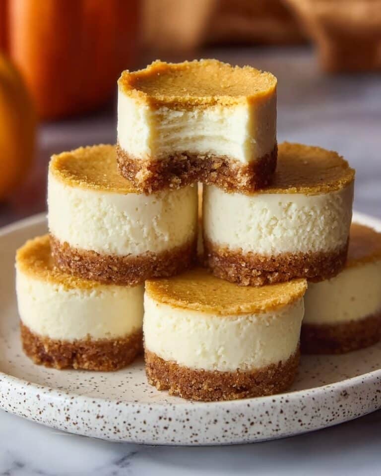 Mini Pumpkin Cheesecakes Creamy Fall Dessert Bites Recipe