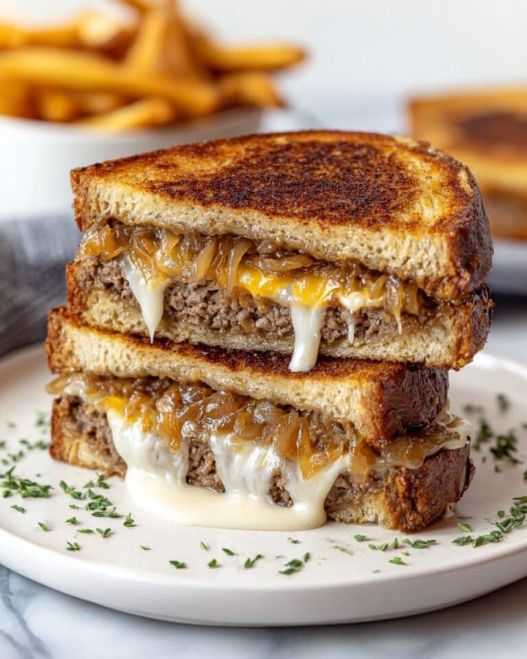 The Ultimate Patty Melt with Secret Sauce Recipe
