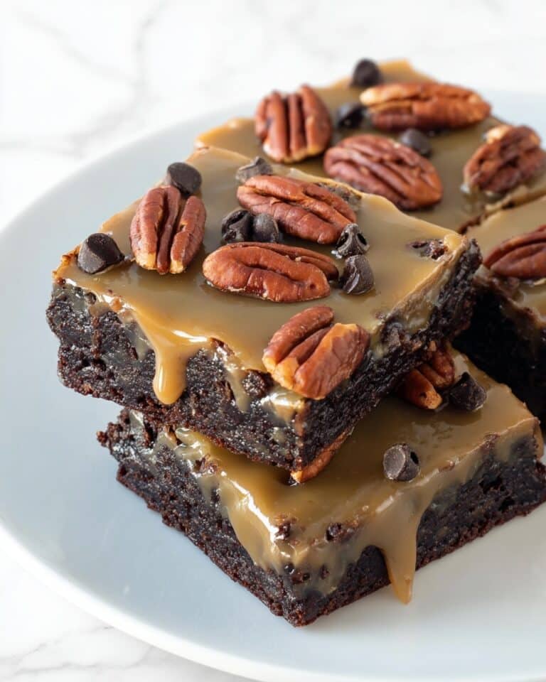 Turtle Brownies Recipe