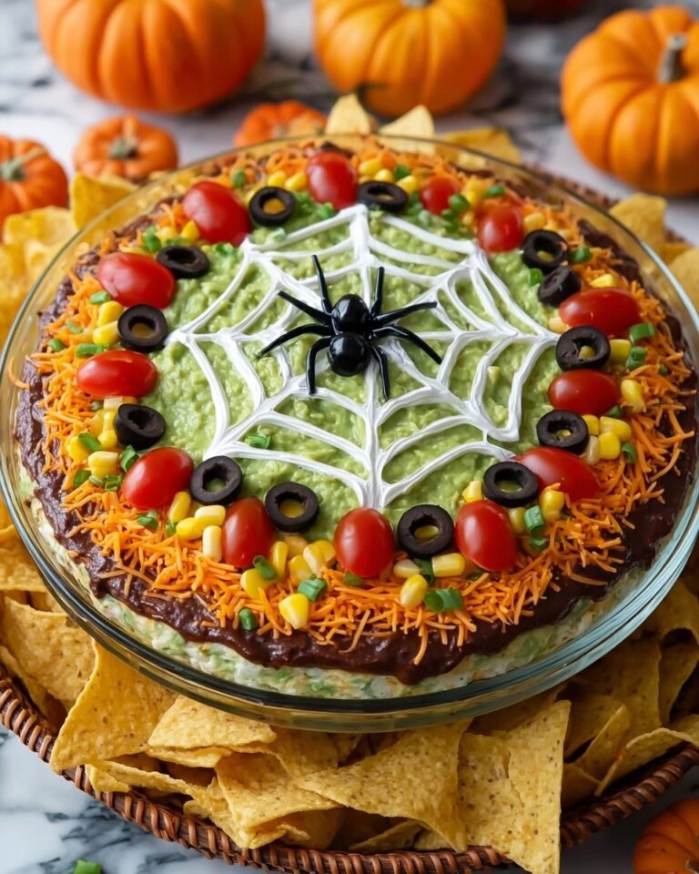 Spider Web Taco Dip Recipe