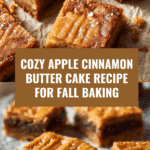 Butter cake with apple and cinnamon Recipe