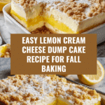 Lemon Cream Cheese Dump Cake Recipe