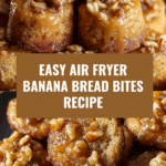 Air Fryer Banana Bread Bites Recipe