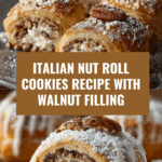 Italian Nut Roll Cookies Recipe