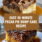 45-Minute Pecan Pie Dump Cake Recipe