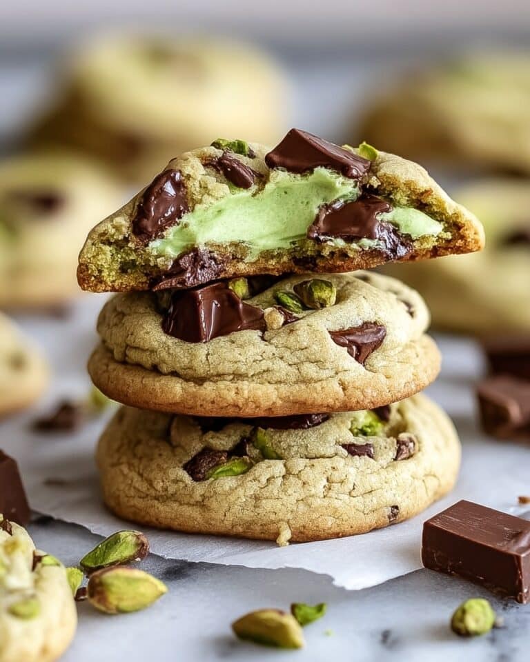 Pistachio Cream Cookies That Melt in Your Mouth Recipe