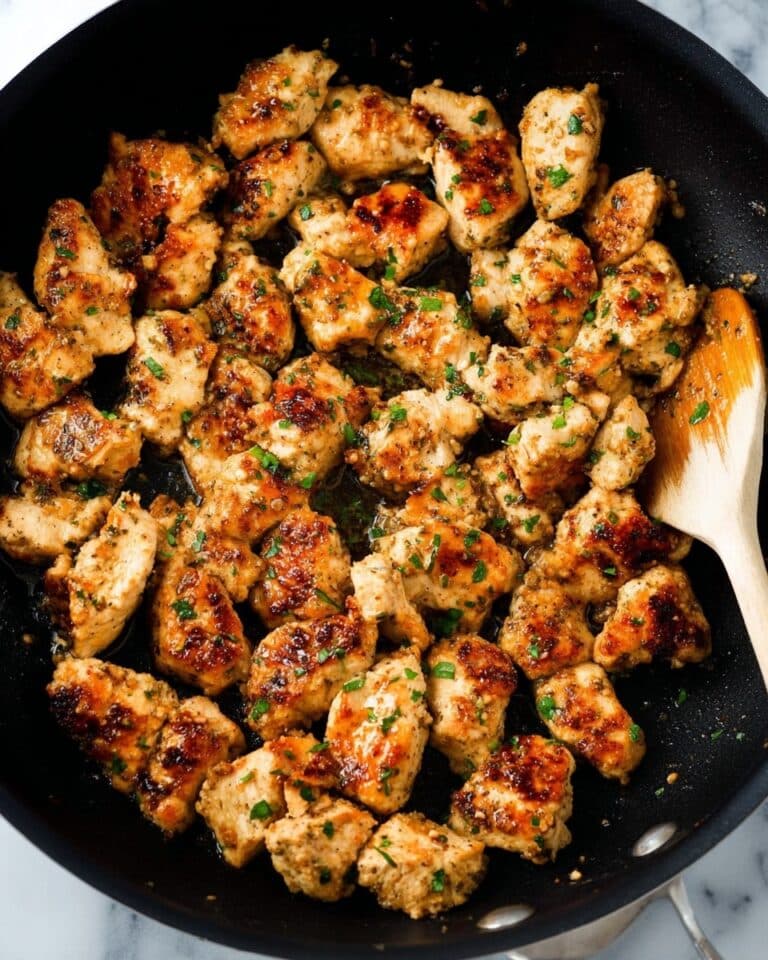 Garlic Butter Chicken Bites Recipe