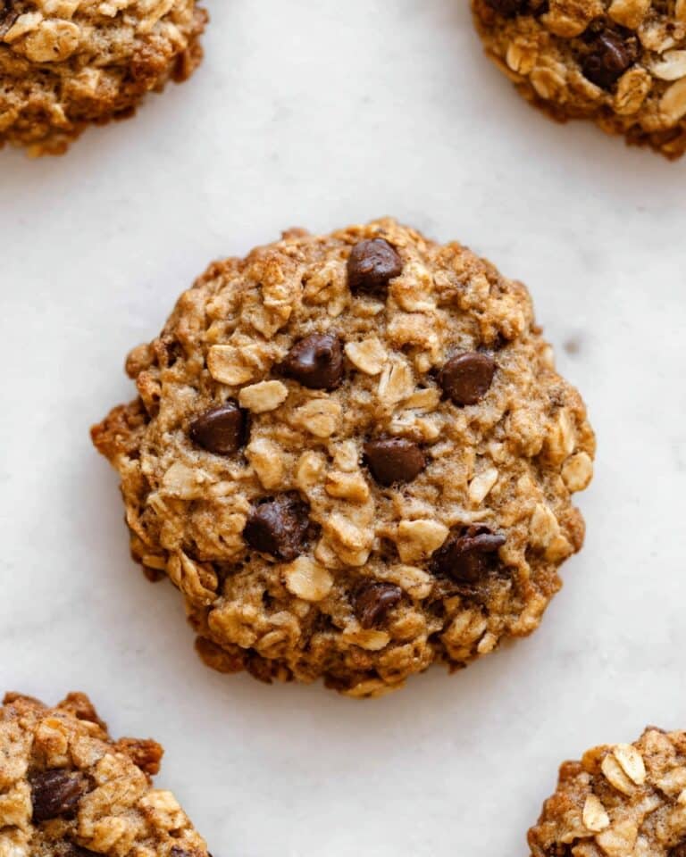 Banana Oatmeal Chocolate Chip Cookies Recipe